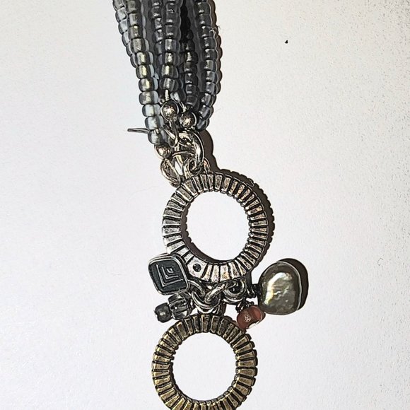 Silpada "Live Life in Style" Bracelet Multi - Strand Sterling Silver Pearl .925 - Picture 3 of 4